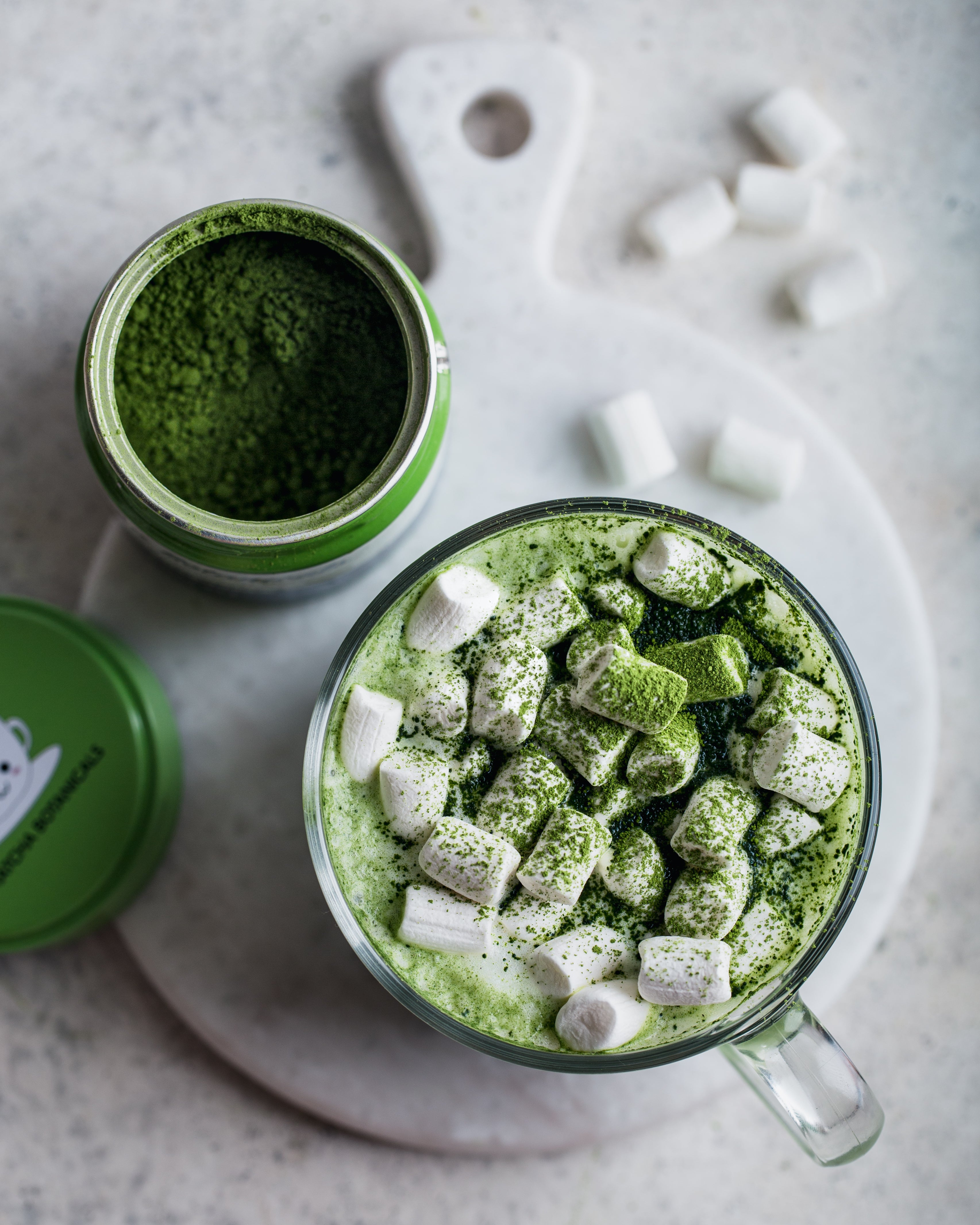 Le Matcha Latte aux Marshmallows